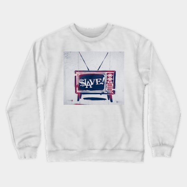 SLAVE! Crewneck Sweatshirt by FREESA